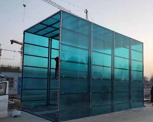 鄭州全封閉工程洗車(chē)機4/8/5米