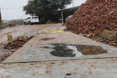 廣東湛江3/13米100噸地磅安裝調試